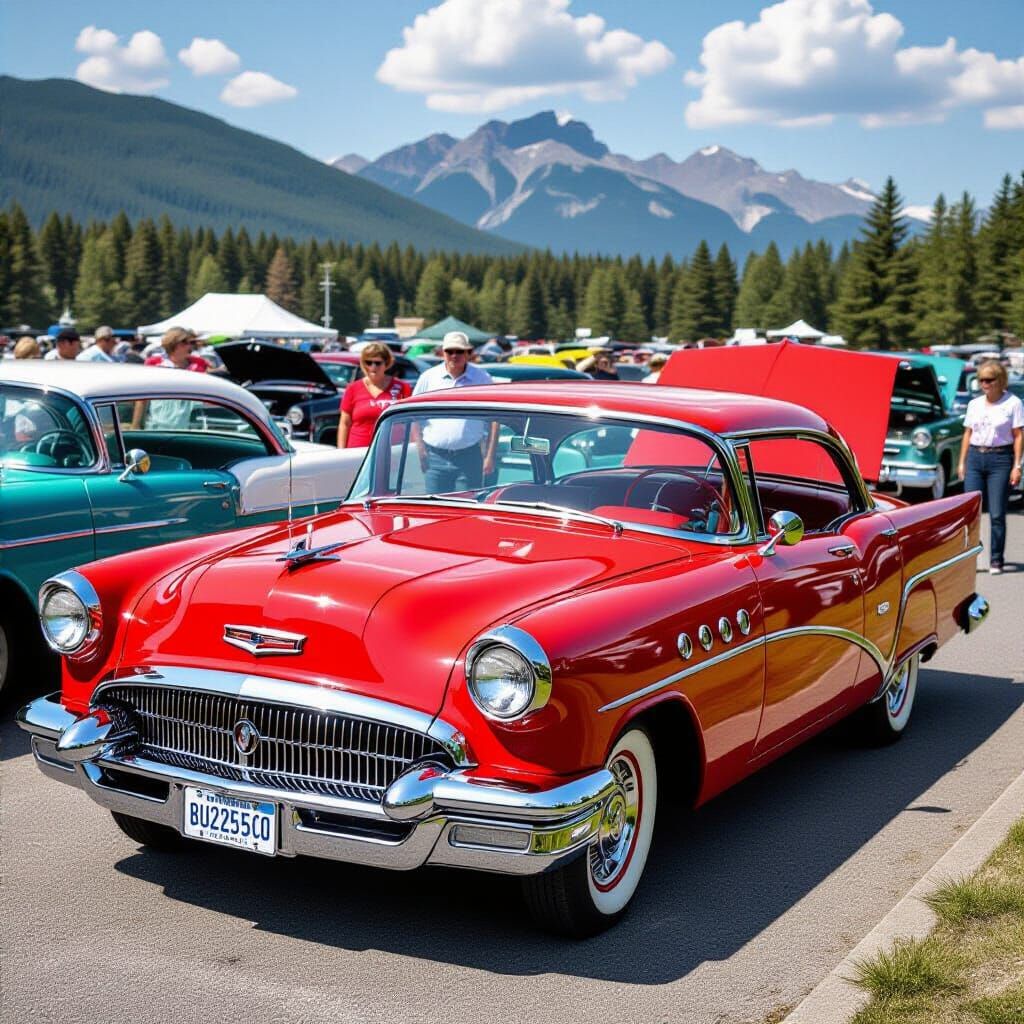 Vintage 1950 Buick Roadmaster Riviera Sedan Without the Shar...