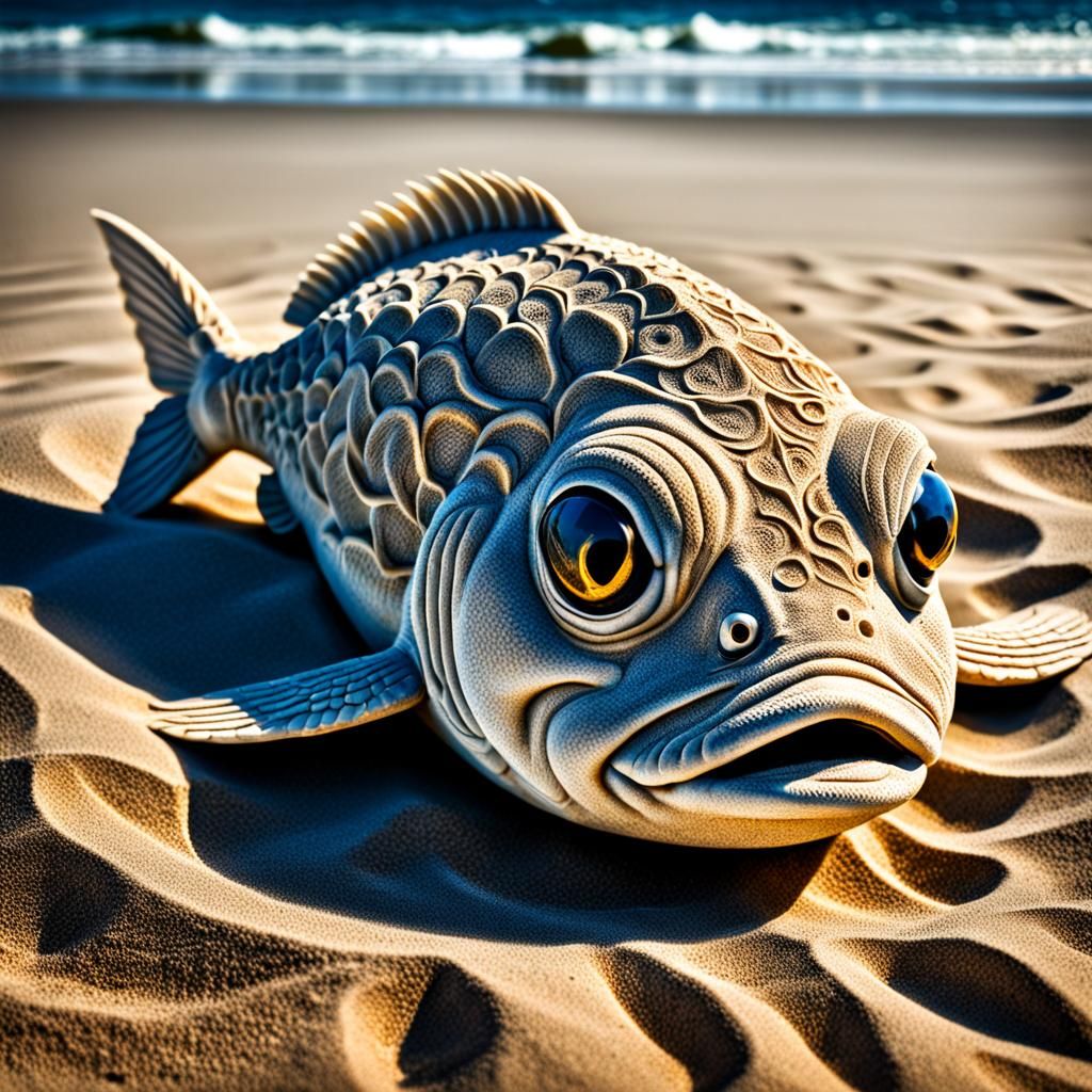 A sand fish