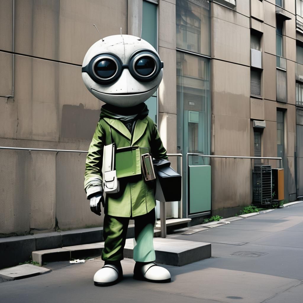 Anthropomorphic Urbanism: AI Generated Concept