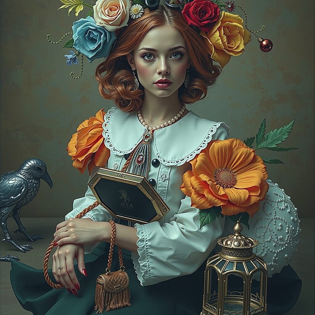 Alice in Wonderland Through the Looking Glass: Hyperrealism