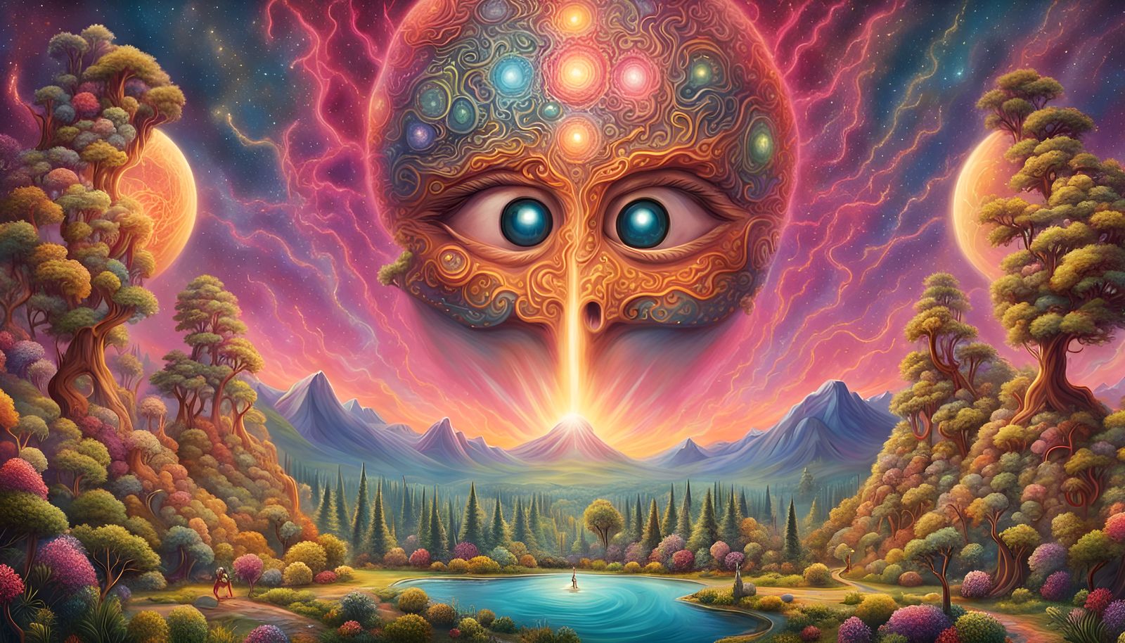 Pineal Gland in Los Angeles: An AI Dream