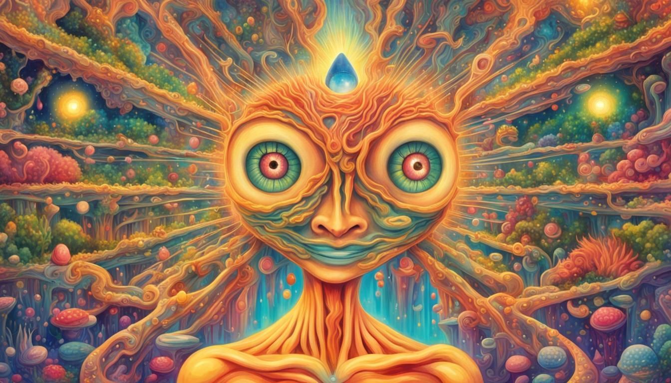 Pineal Gland in Dreamlike Los Angeles