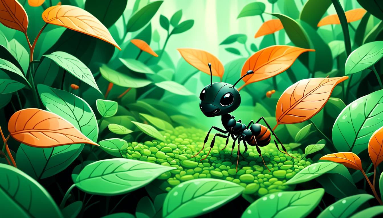 Tiny Ant in a huge World