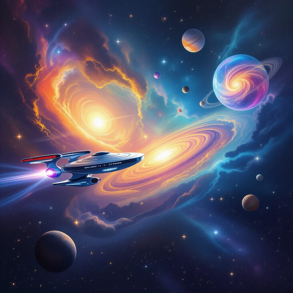 Star Trek Enterprise: Peaceful Interstellar Meeting