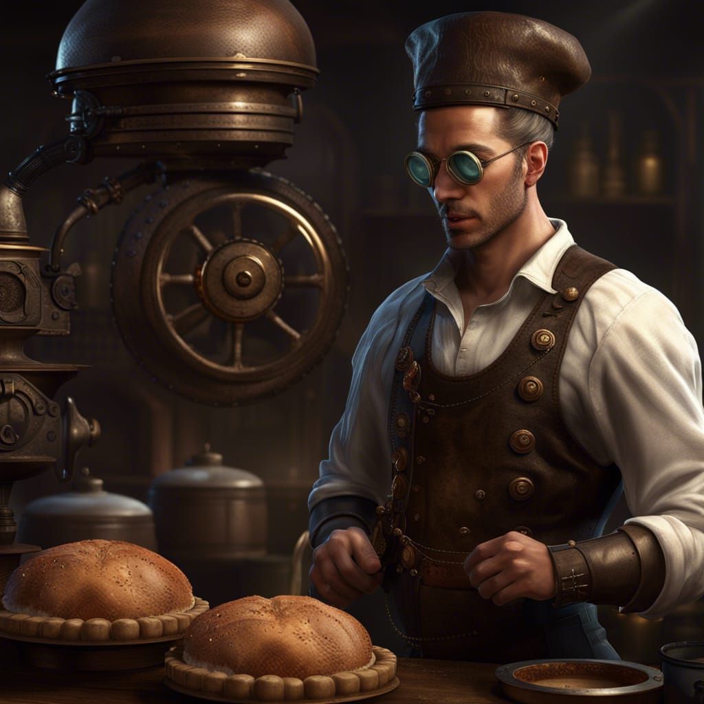 A mad scientist who loves to bake