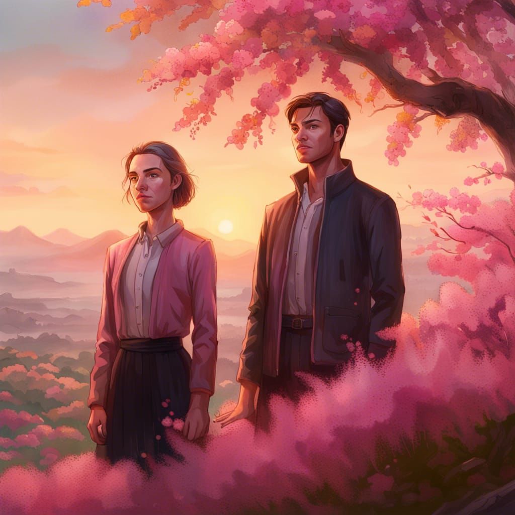 Sophie and Keefe: Golden Light Portrait