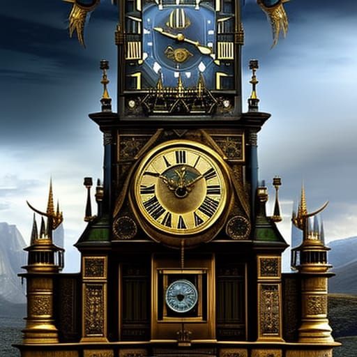 Ultimate Time Keeper: Epic Digital Matte Painting