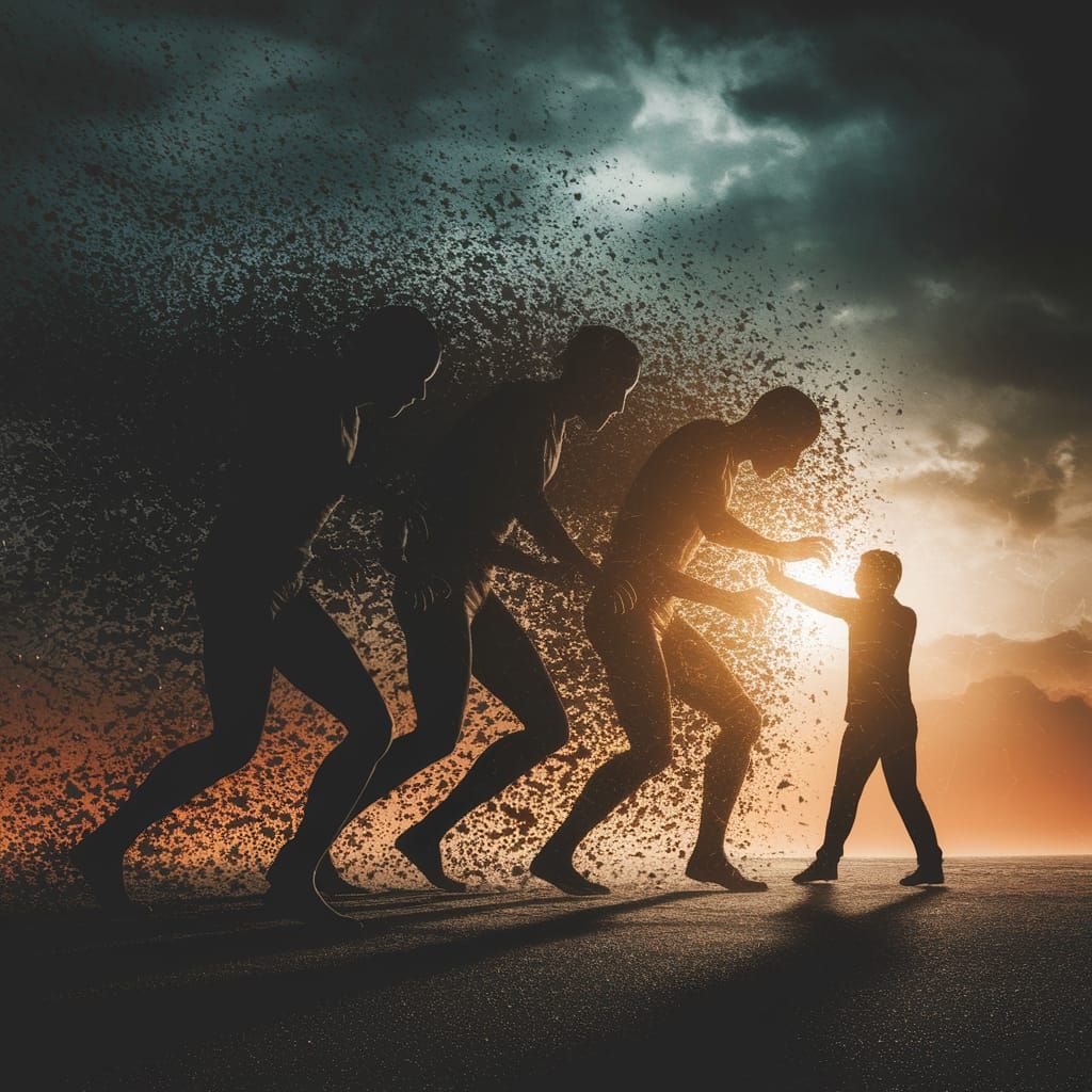 Cinematic Dreamscape: Light Versus Shadow