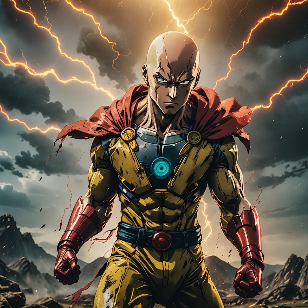 Epic Clash: One Punch Man vs Goku