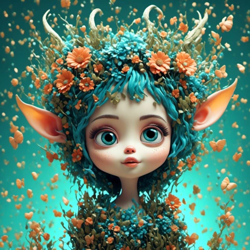 Fairies and Elves in Toypunk Wonderland