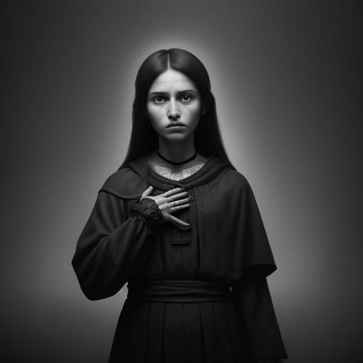 Surreal Atmospheric Scene in Hyperrealistic Style