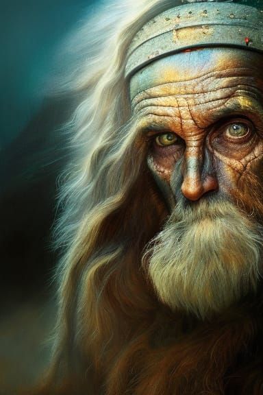 Venom Portrait in Hyperrealistic Style