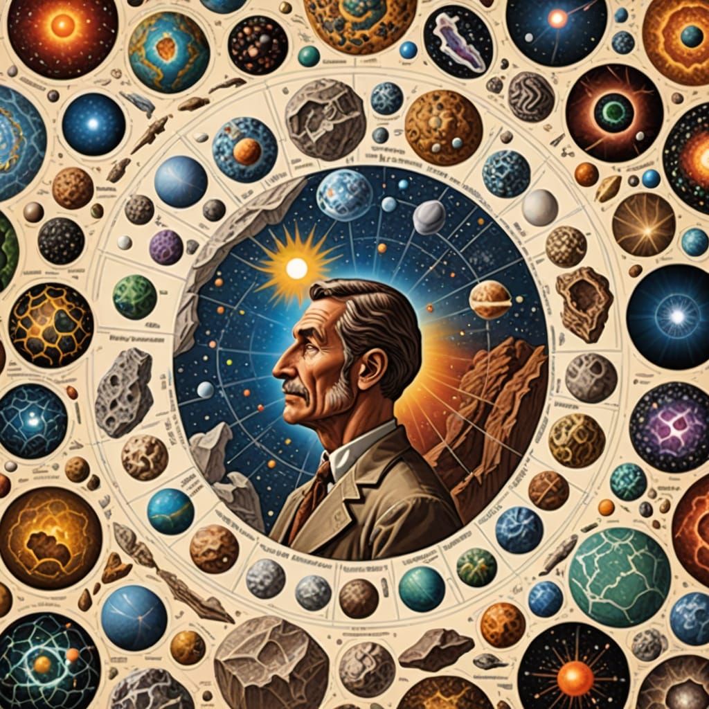 Abstract Academic Concepts in Modern Style