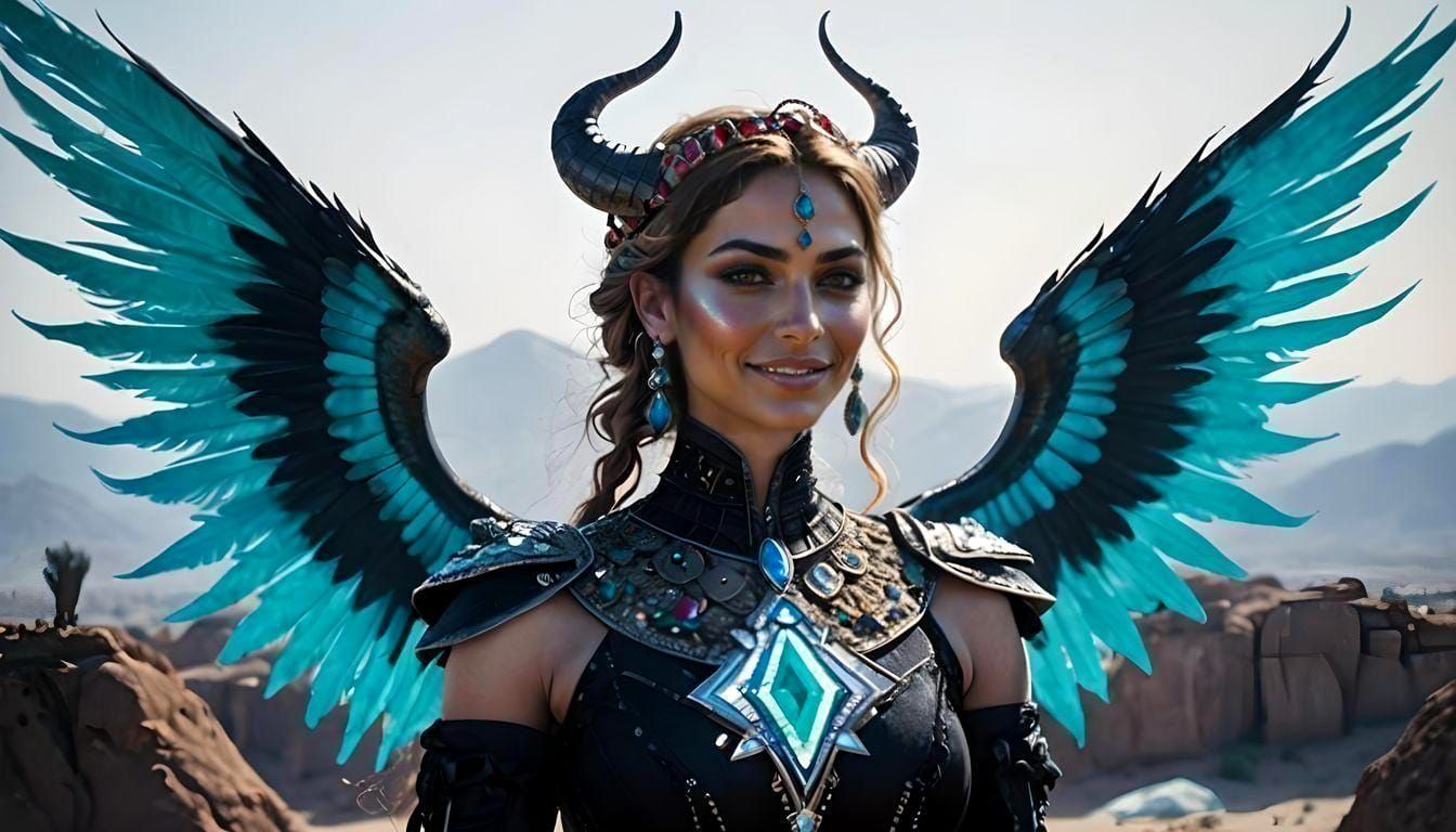 Bedouin Princess Rattlesnake Hybrid in Hyperreal Detail