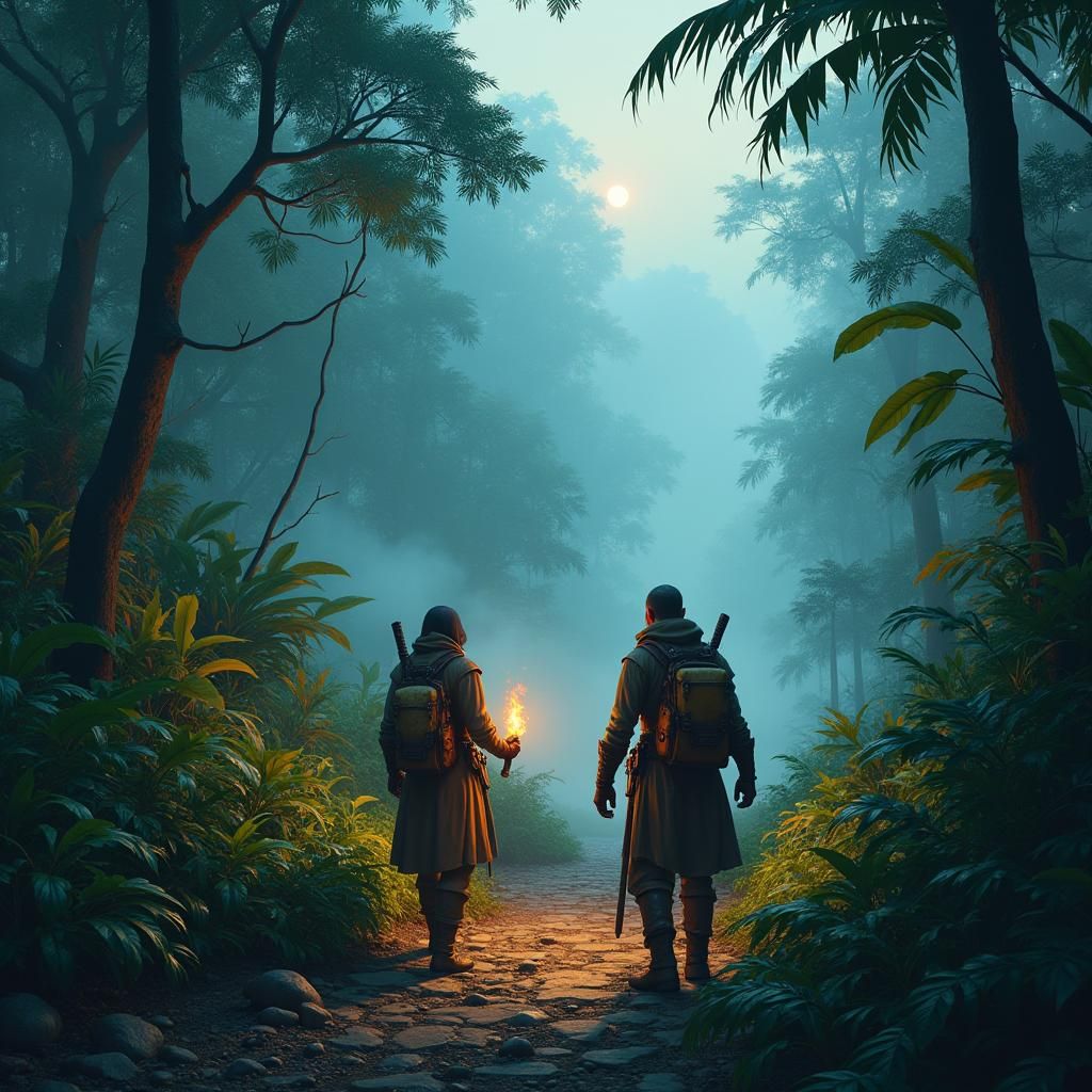 Rainforest Adventure: Heroes Enter the Mystical Jungle