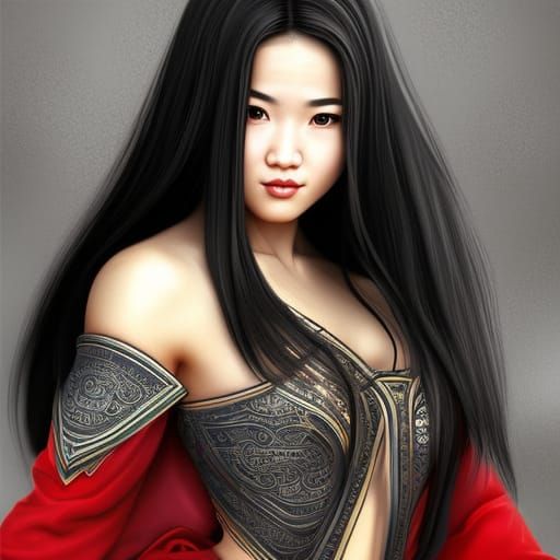 Beautiful Shaolin Monk with Magical Powers