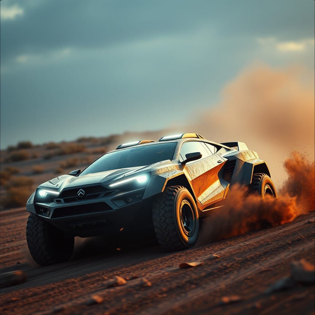 Citroën Mc Laren XM Concept Speeds Through Offroad Terrain
