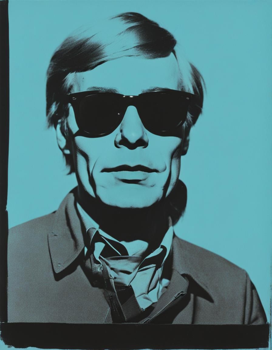 Andy Warhol, Pop Art Self Portrait, 1983