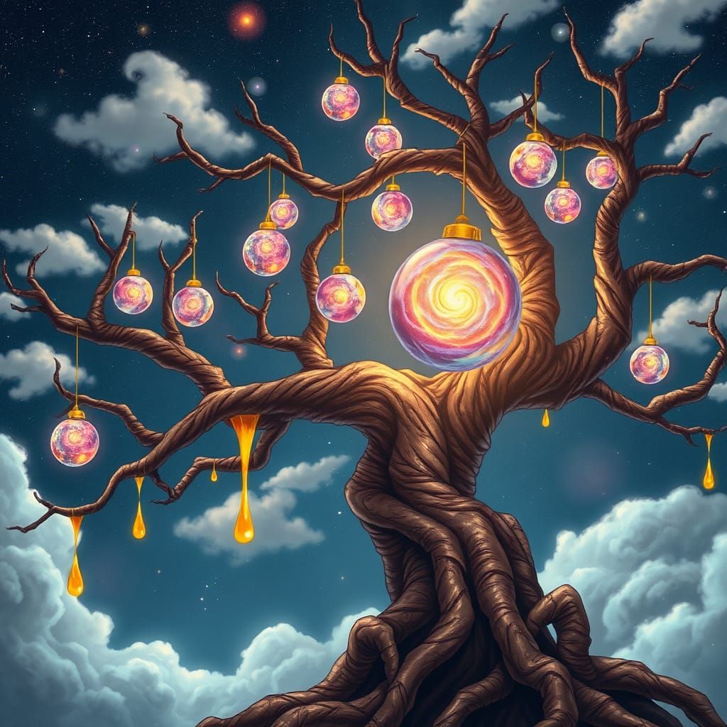 Celestial Tree of Wondrous Galaxy Fruits