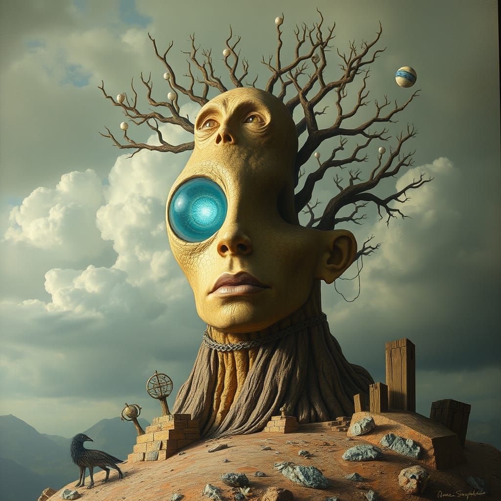 Surreal Dreamscape of Lost Concepts