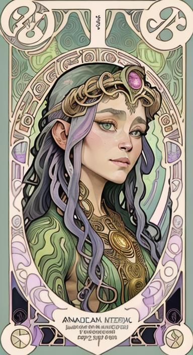 Cosmic Visionary Sobekneferu Groot Xenomorph Medusa in Baroq...