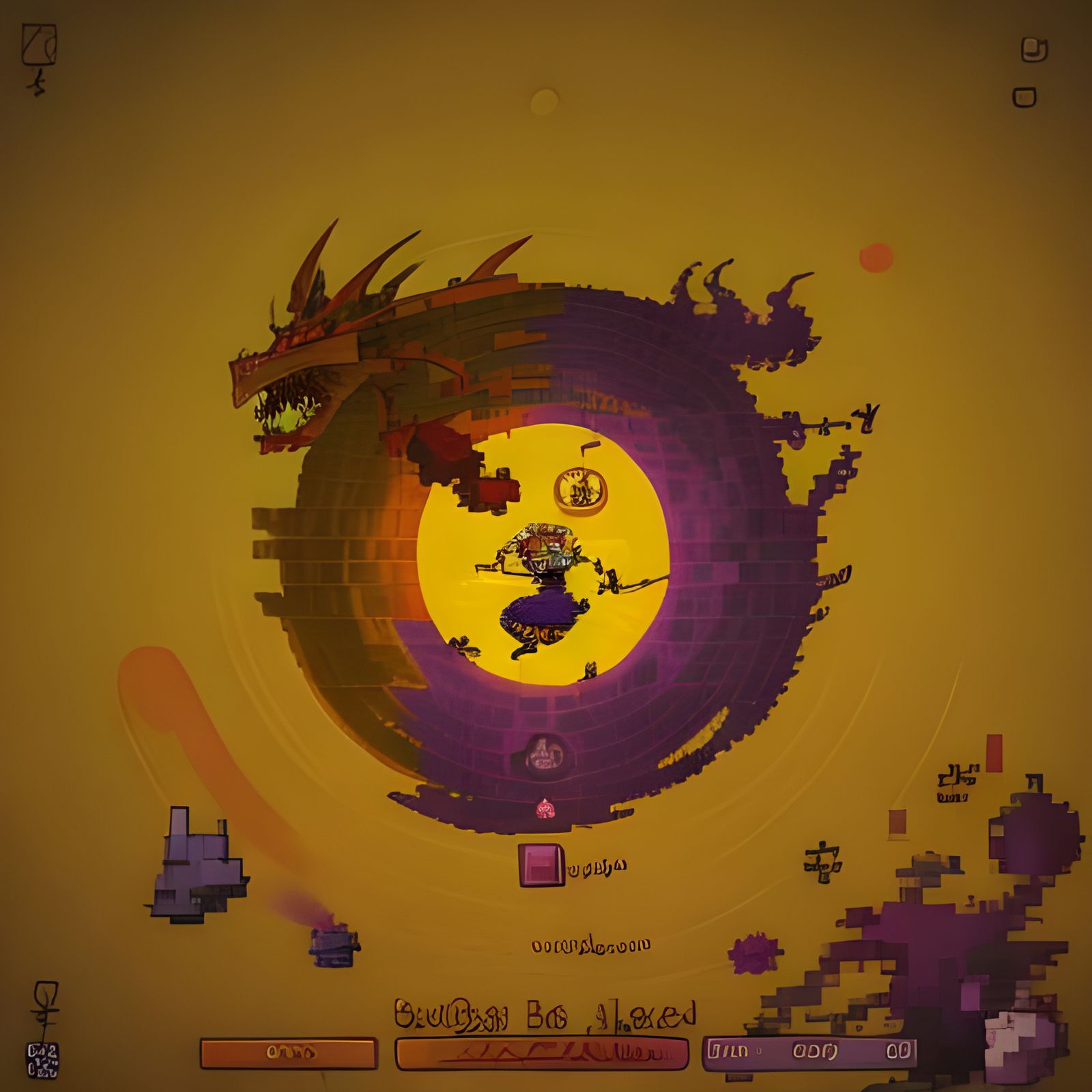 Epic Desert Battle: Paladin vs Dragon and Djinn