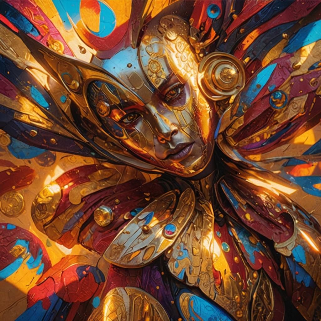 Dramatic Portrait with Golden Hour Lighting