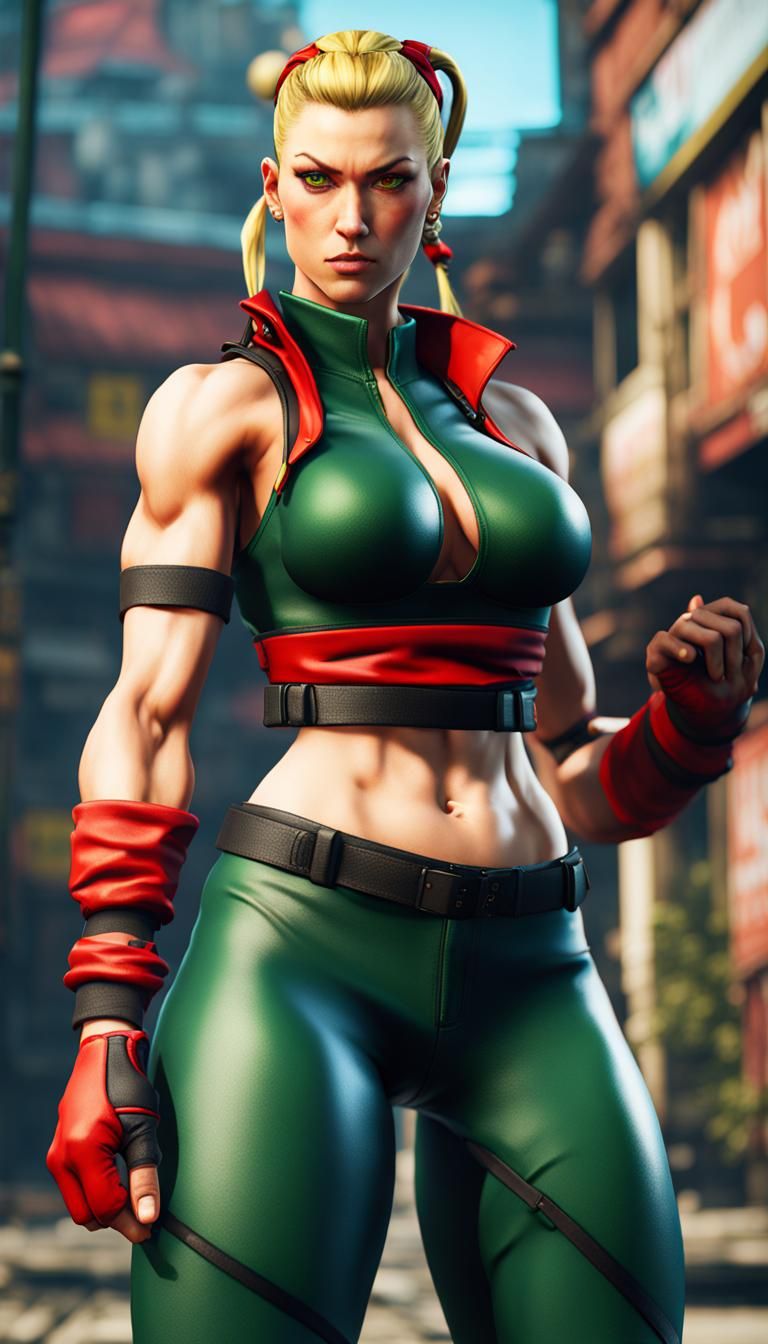 Cammy Street Fighter 6 Outfit: Detailed Matte Painting