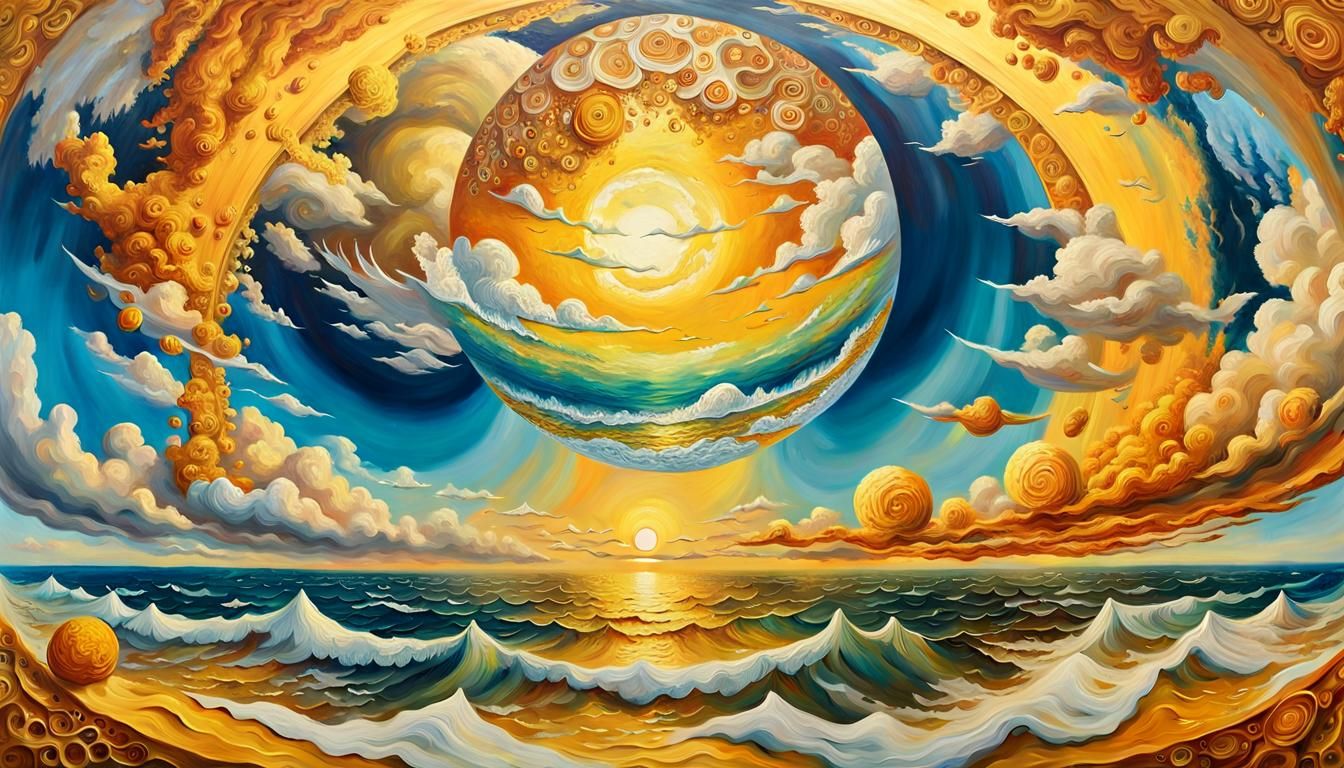 Panoramic Ocean Fantasy