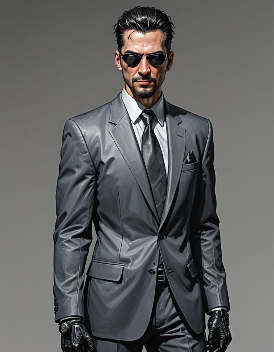 Cyberpunk Corporate Agent