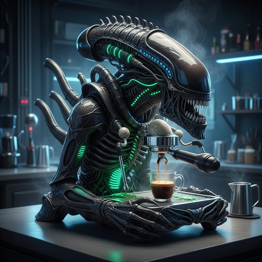 Xenomorph Espresso Machine