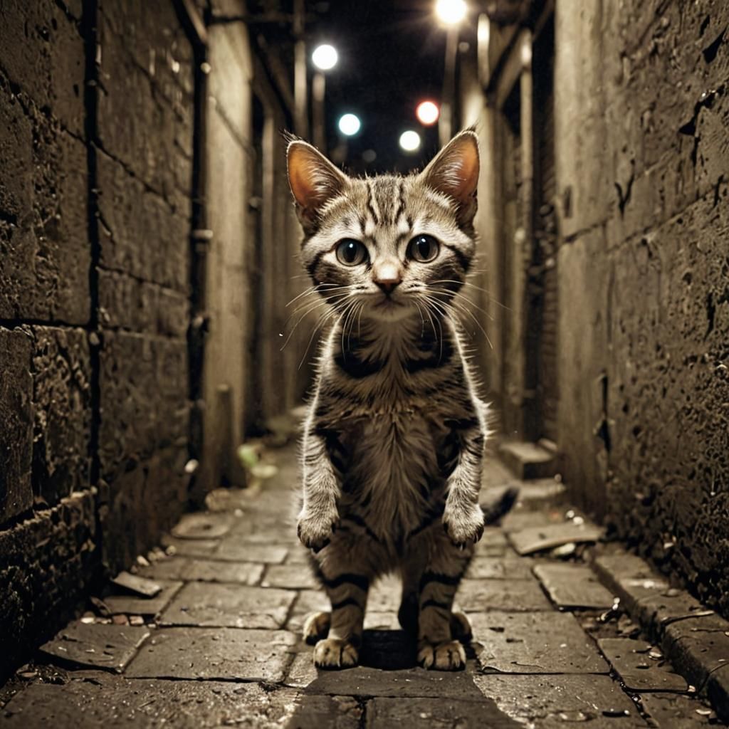 Demonic Cyborg Bear Portrait in Volcanic Hyperspace