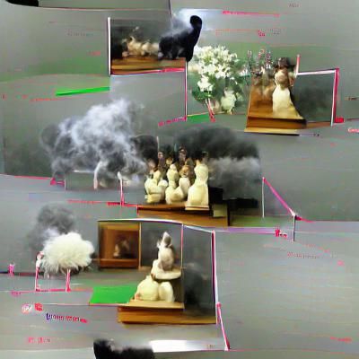 Ethereal Smoke Art: Light and Shadow
