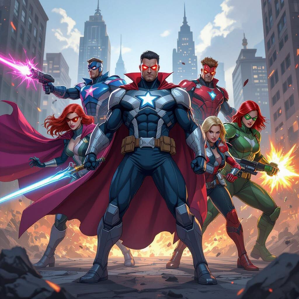 Marvel Strike Force Superheroes Assemble for Battle