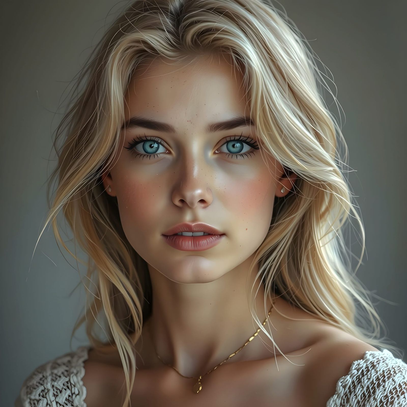 Ethereal Slavic Beauty in Natural Light