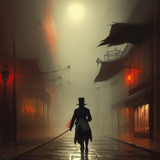 Cinematic Jack the Ripper: Digital Matte Painting
