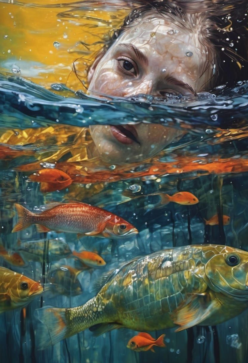 Contemporary Portrait in a Figurative Style