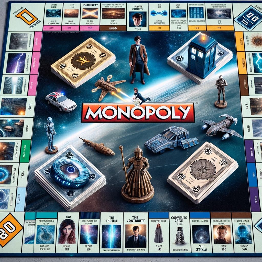 Time-Traveling Monopoly in a Whovian Aesthetic