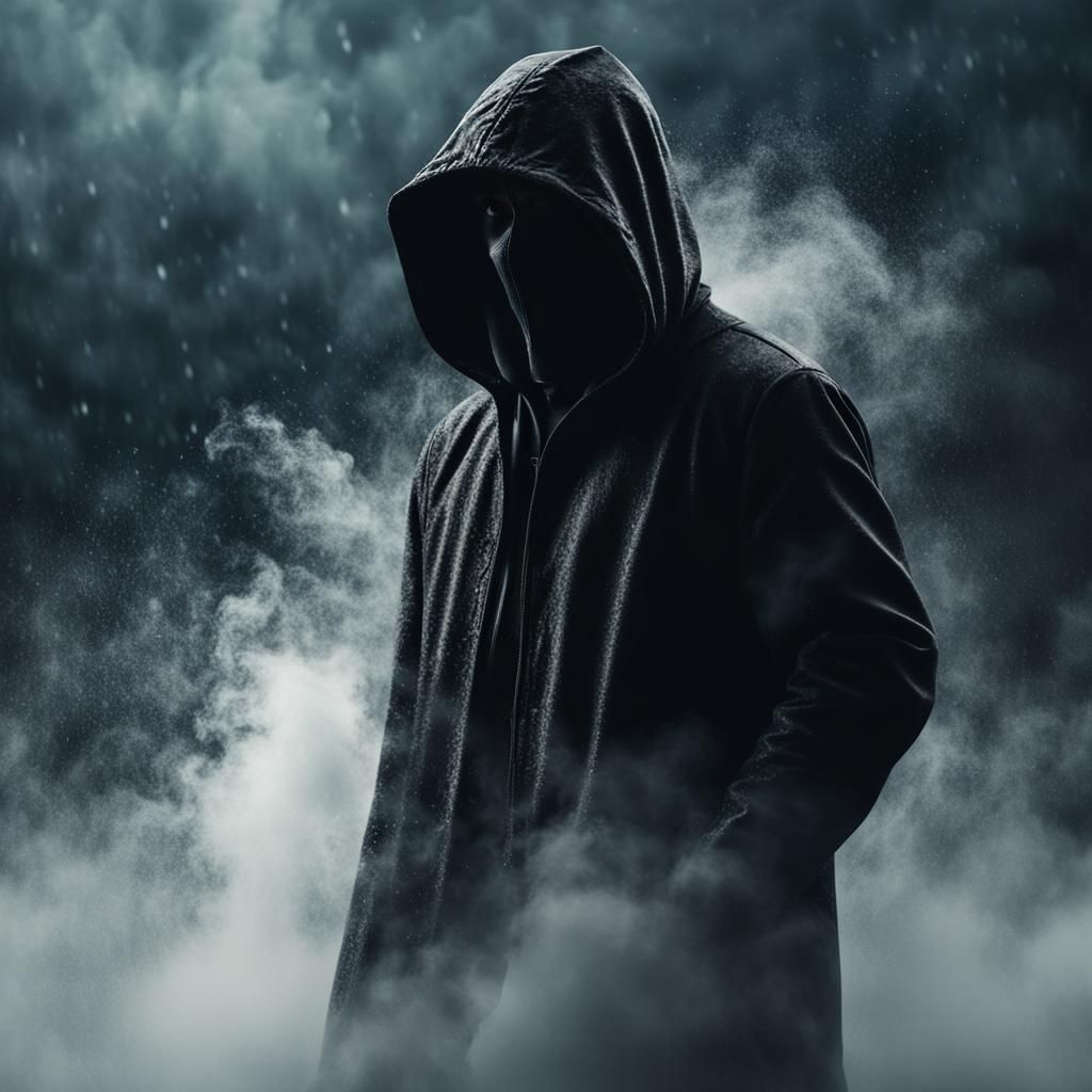 Silhouette in Smoke: Dramatic Digital Matte Painting