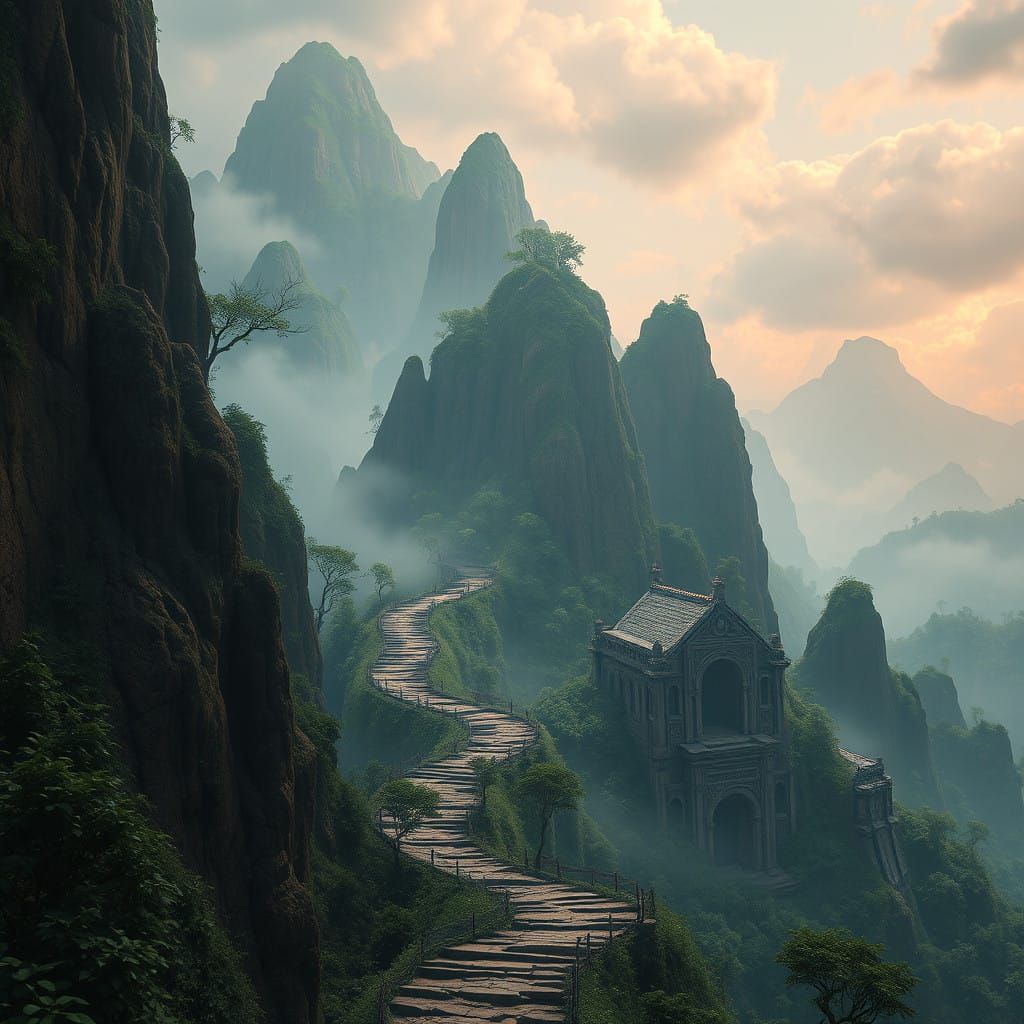 Abandoned Amazonian Metropolis Pathway Unveiled