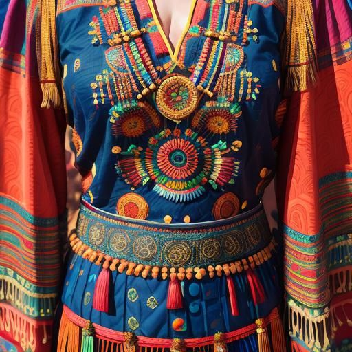 Vibrant Downtown Ethnic Festival in 4K