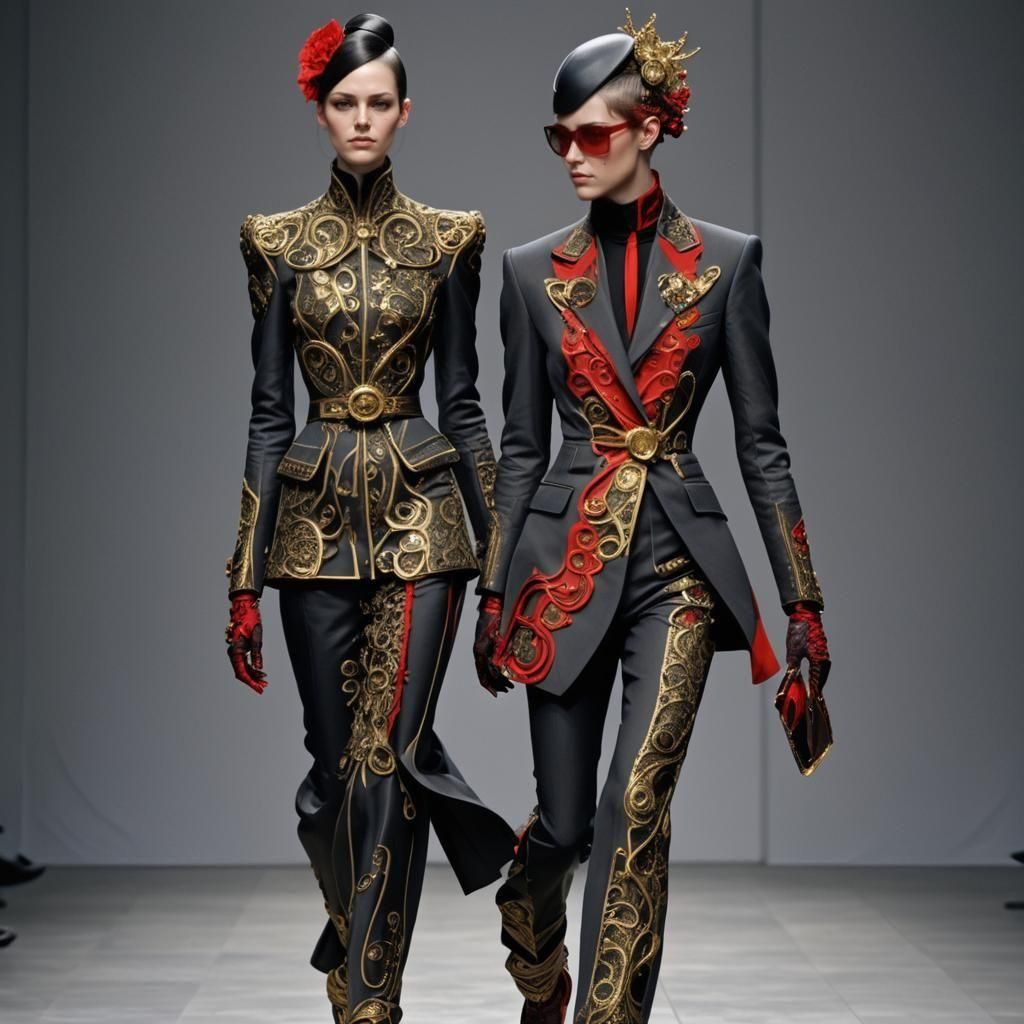 Avant-Garde Surrealist Pop Futuristic Fashion