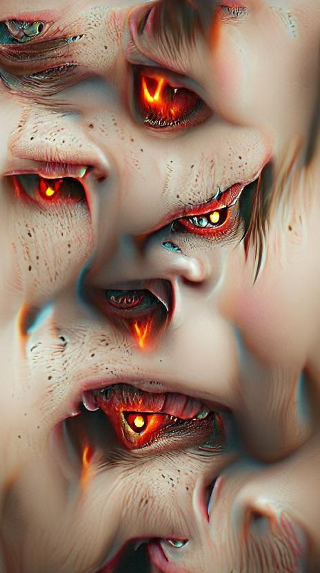 Photorealistic 3D Rendering of Satan in 4K
