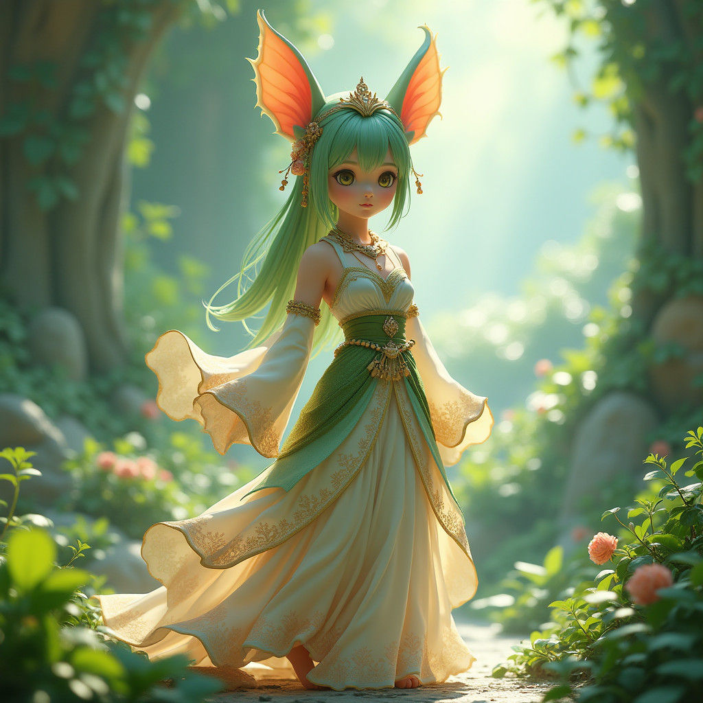 Chillet from Palworld in Anime-Inspired 3D Art