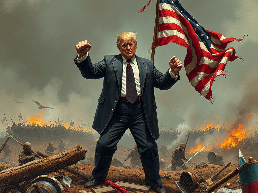 Warrior Donald Trump Demands Victory on the Battlefield