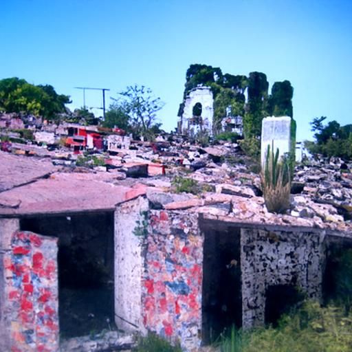 Mexican Suburb Ruins