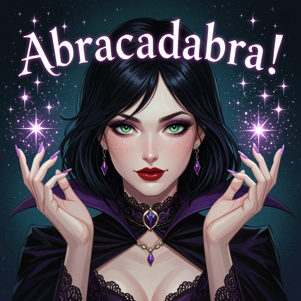 Lilith's Magical Close-Up: Abracadabra!
