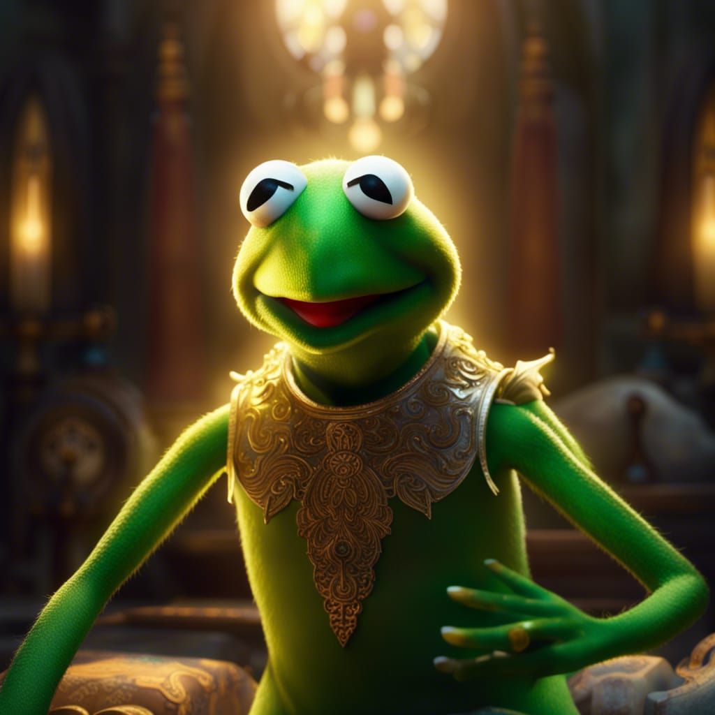 Godlike Kermit the Frog, Emitting White Light