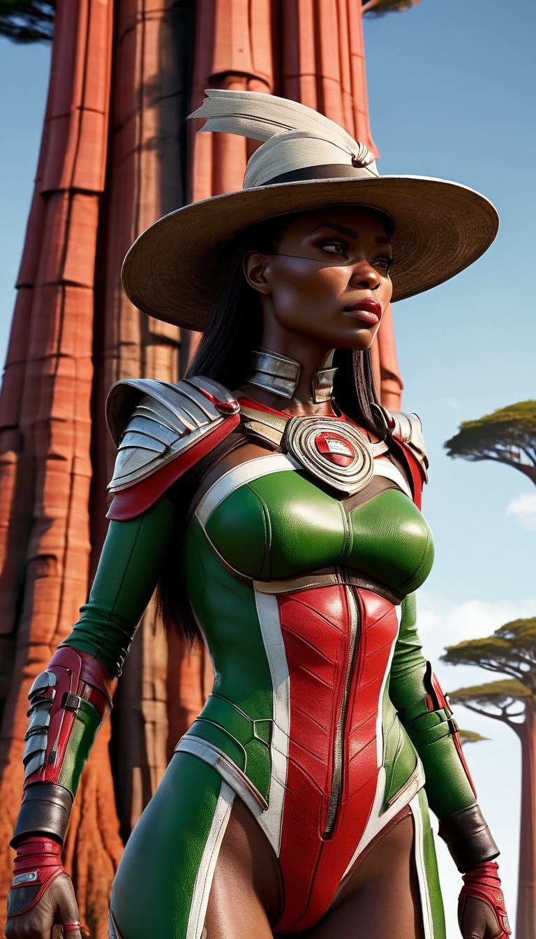 Introducing Mainty Masoandro, a female superhero from Madaga...