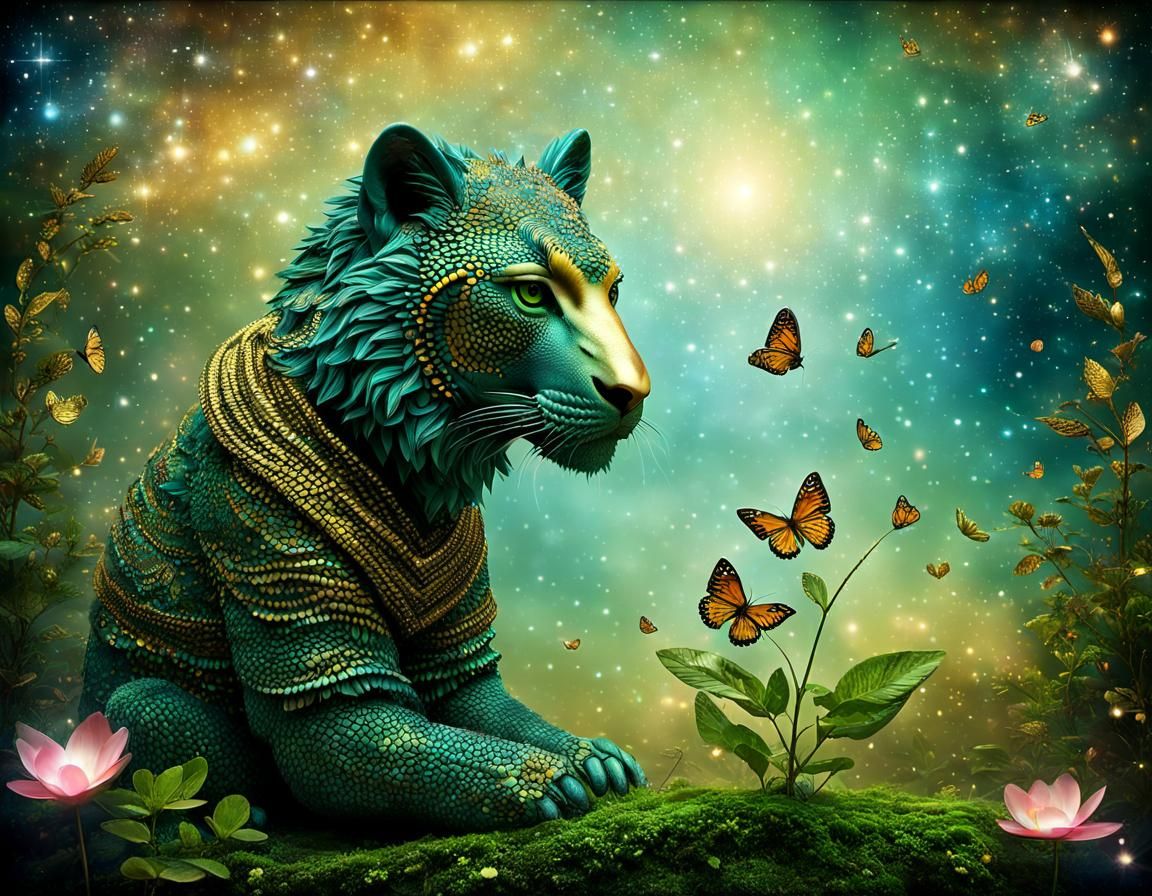 Gentle Assemblage Art: Be Still My Love